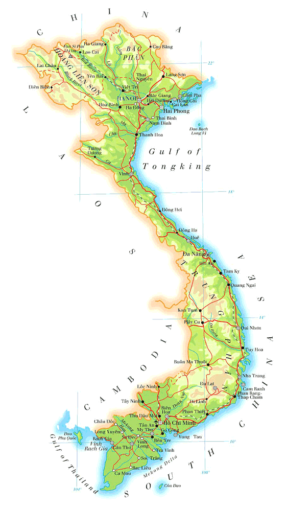 Vietnam Karta